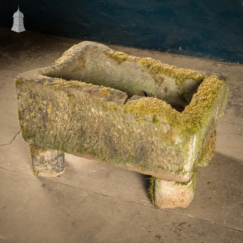 Stone Trough Planter / Sink with Legs