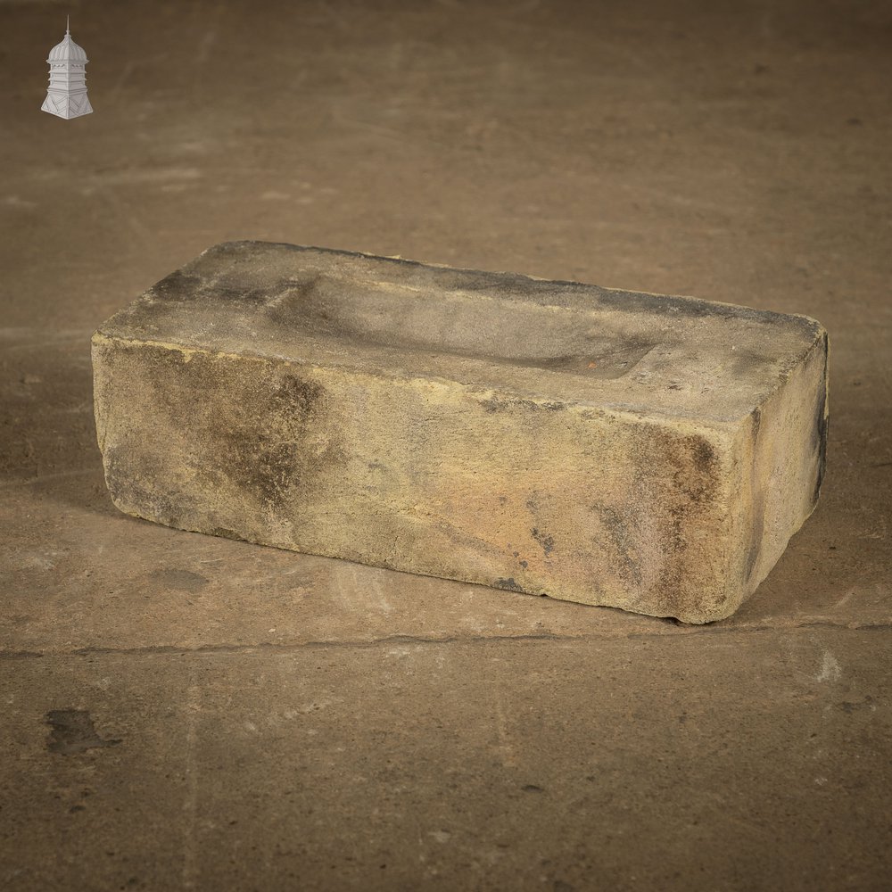 2.5" Buff Brick, Reclaimed, Batch of 526