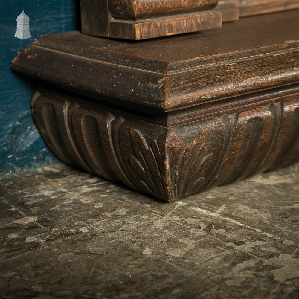 Overmantel Paneling, 17th C Carved Oak