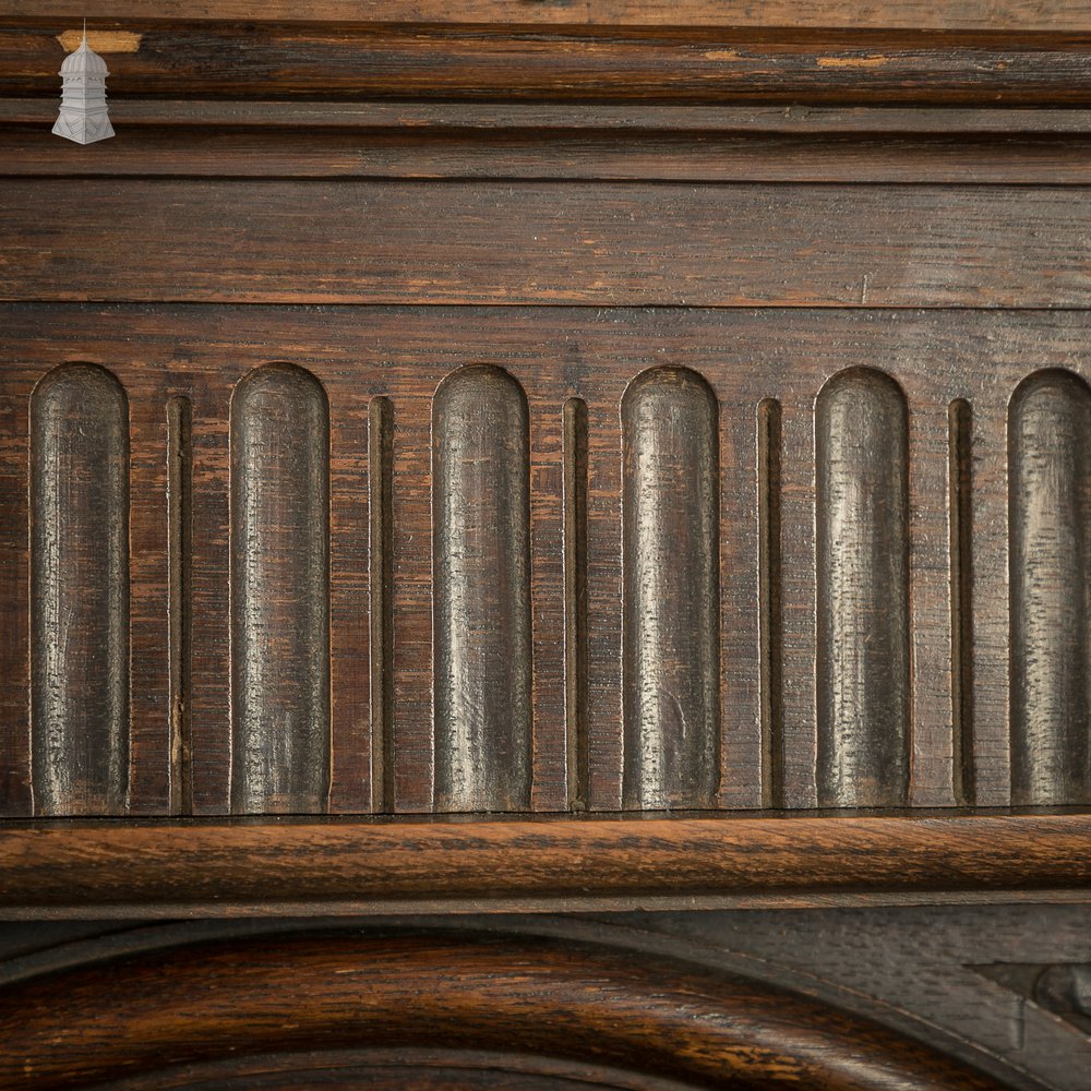 Overmantel Paneling, 17th C Carved Oak