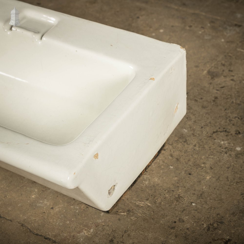 White Trough Sink