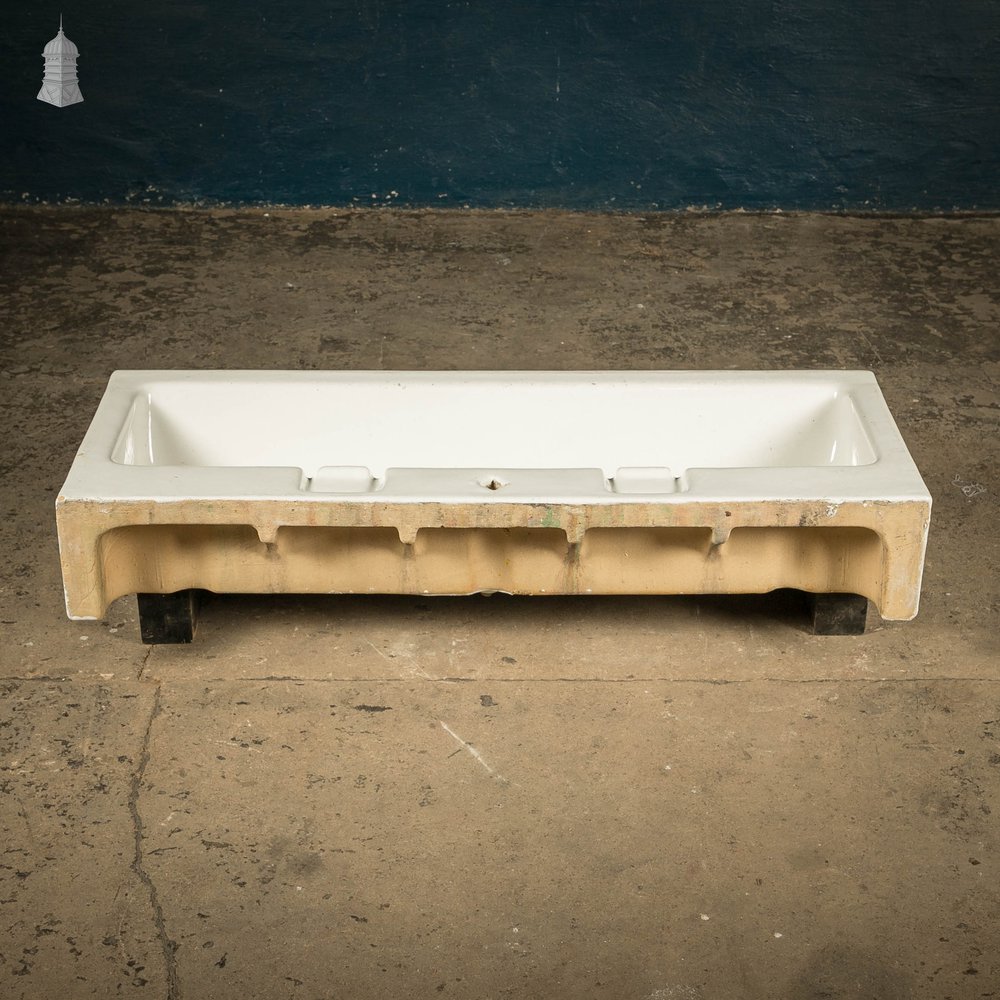 White Trough Sink