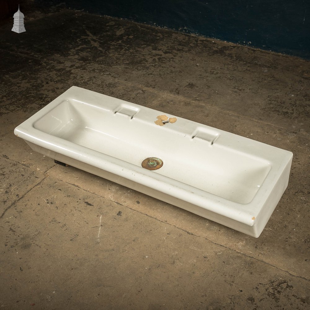 White Trough Sink