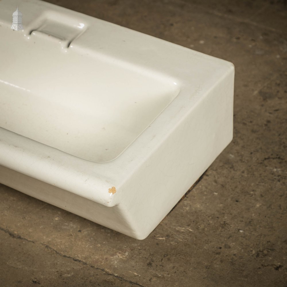 White Trough Sink