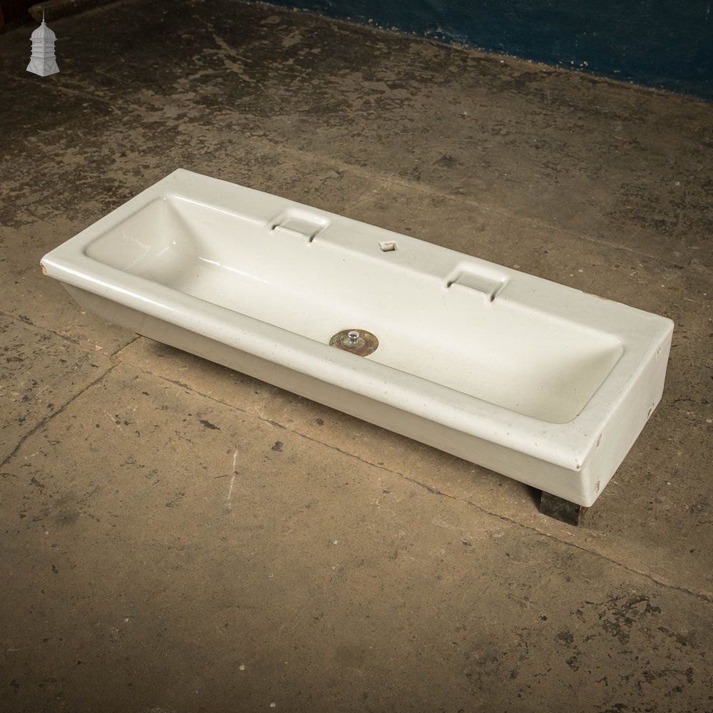 White Trough Sink