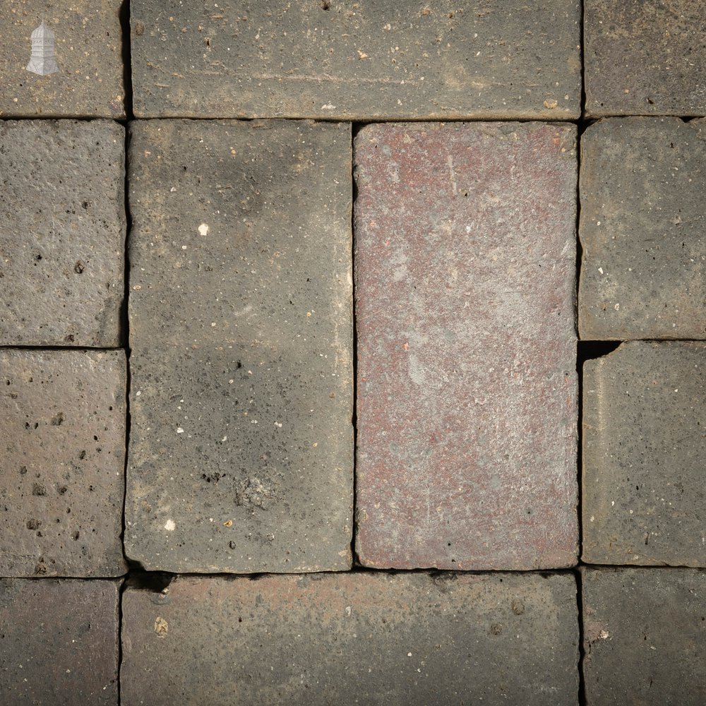 Stable Bricks, Staffordshire Blue, Batch of 238 - 6 Square Meters