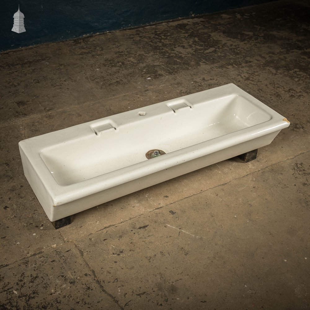 White Trough Sink