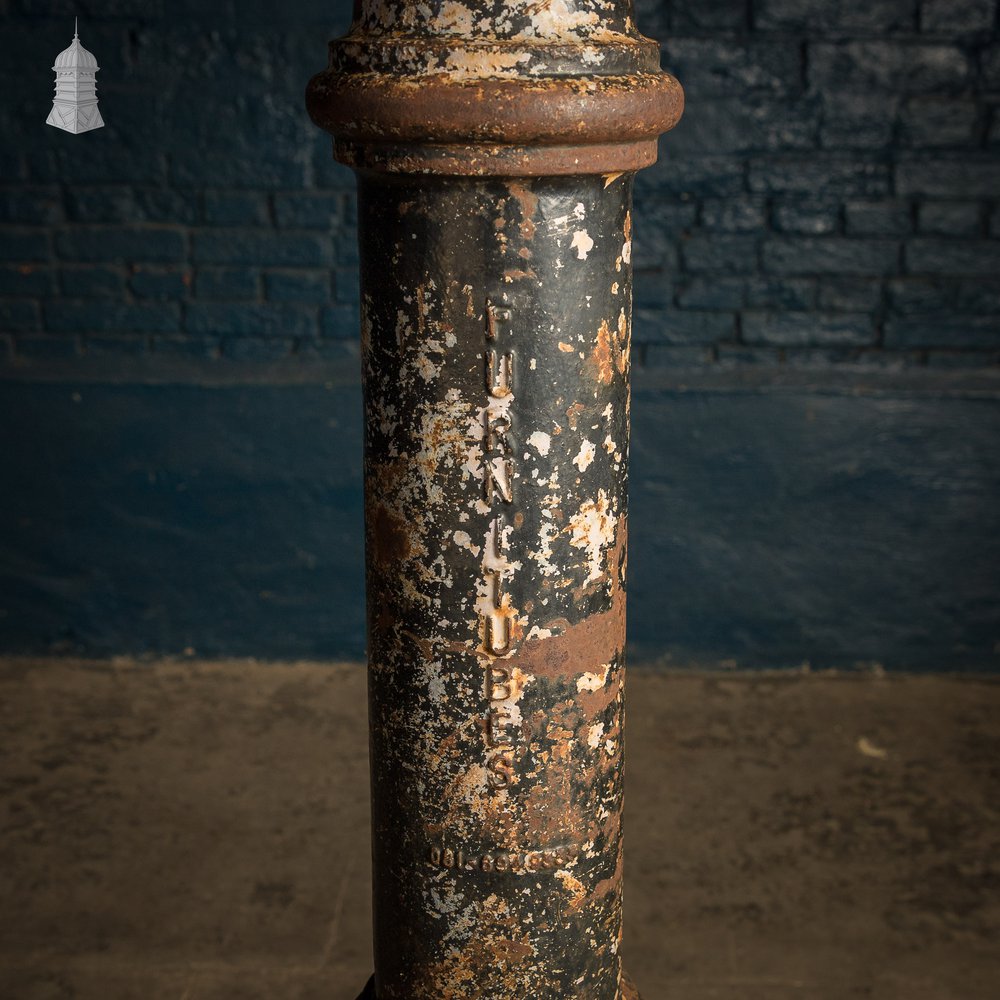 'Cannon' Street Bollard, Reclaimed Cast Iron Bollard.