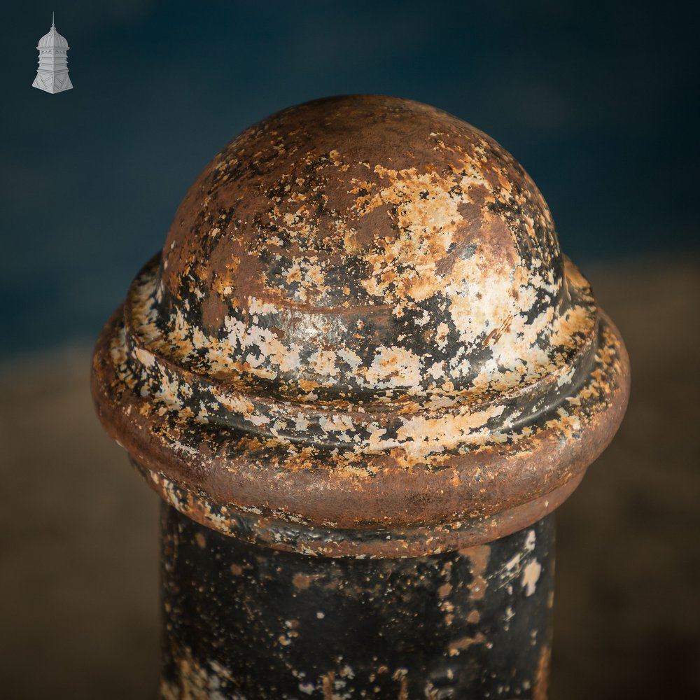 'Cannon' Street Bollard, Reclaimed Cast Iron Bollard.