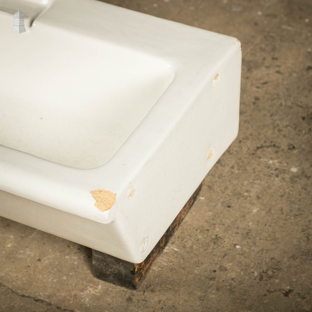 White Trough Sink