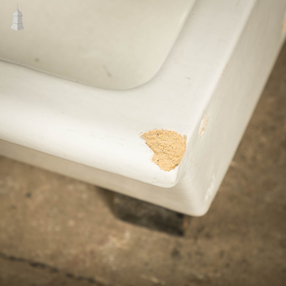 White Trough Sink