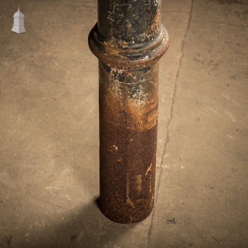 'Cannon' Street Bollard, Reclaimed Cast Iron Bollard.