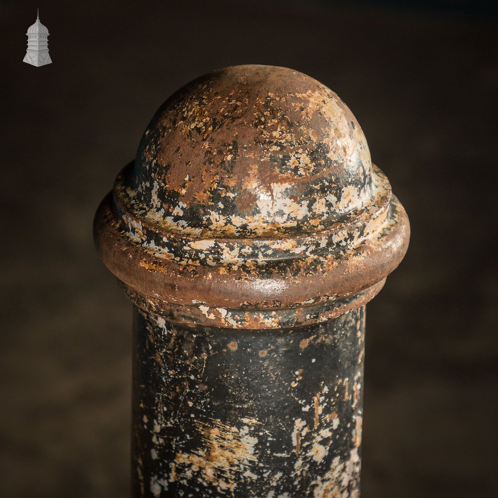 'Cannon' Street Bollard, Reclaimed Cast Iron Bollard.