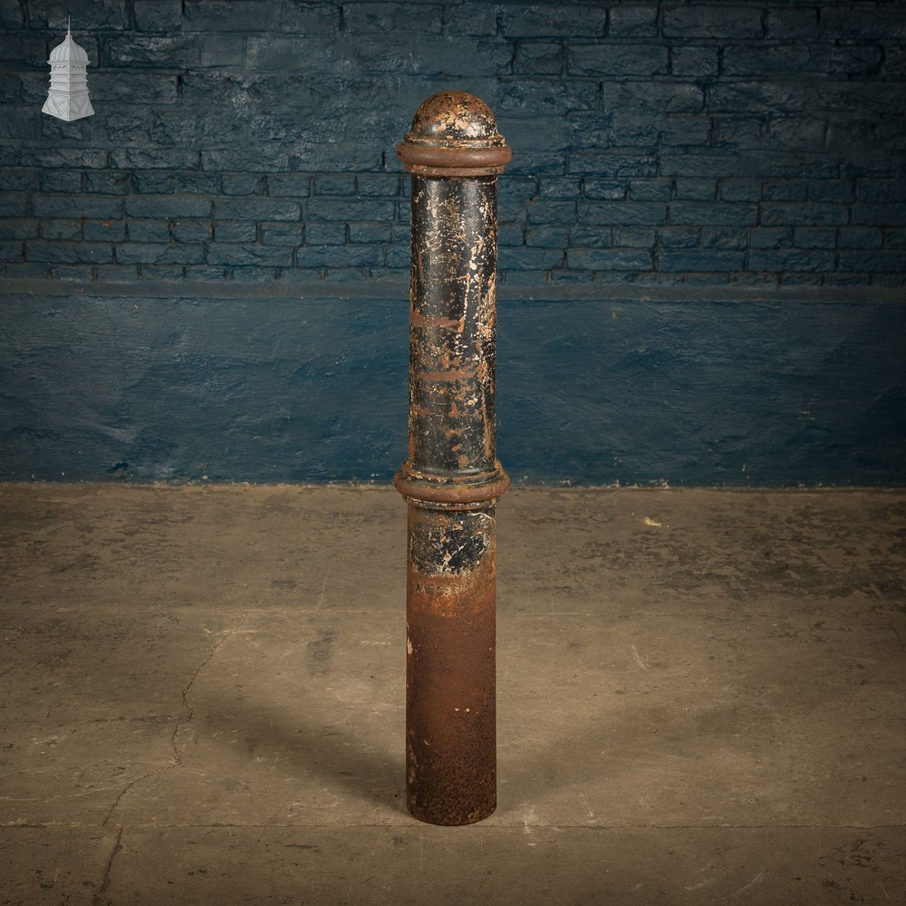 'Cannon' Street Bollard, Reclaimed Cast Iron Bollard.