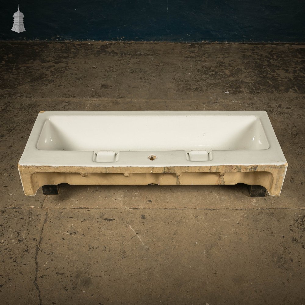 White Trough Sink