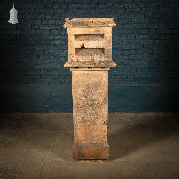 Square Vented Chimney Pot, 1.5 M Tall