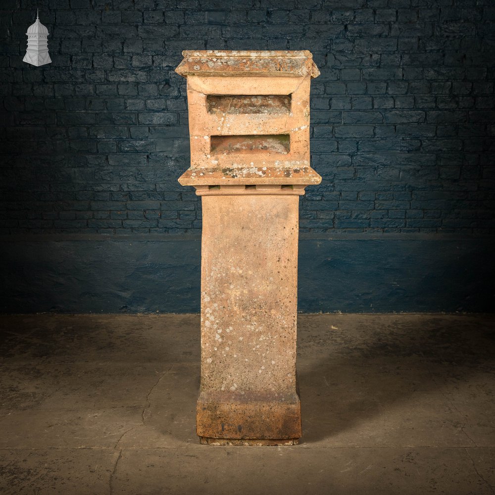 Square Vented Chimney Pot, 1.5 M Tall