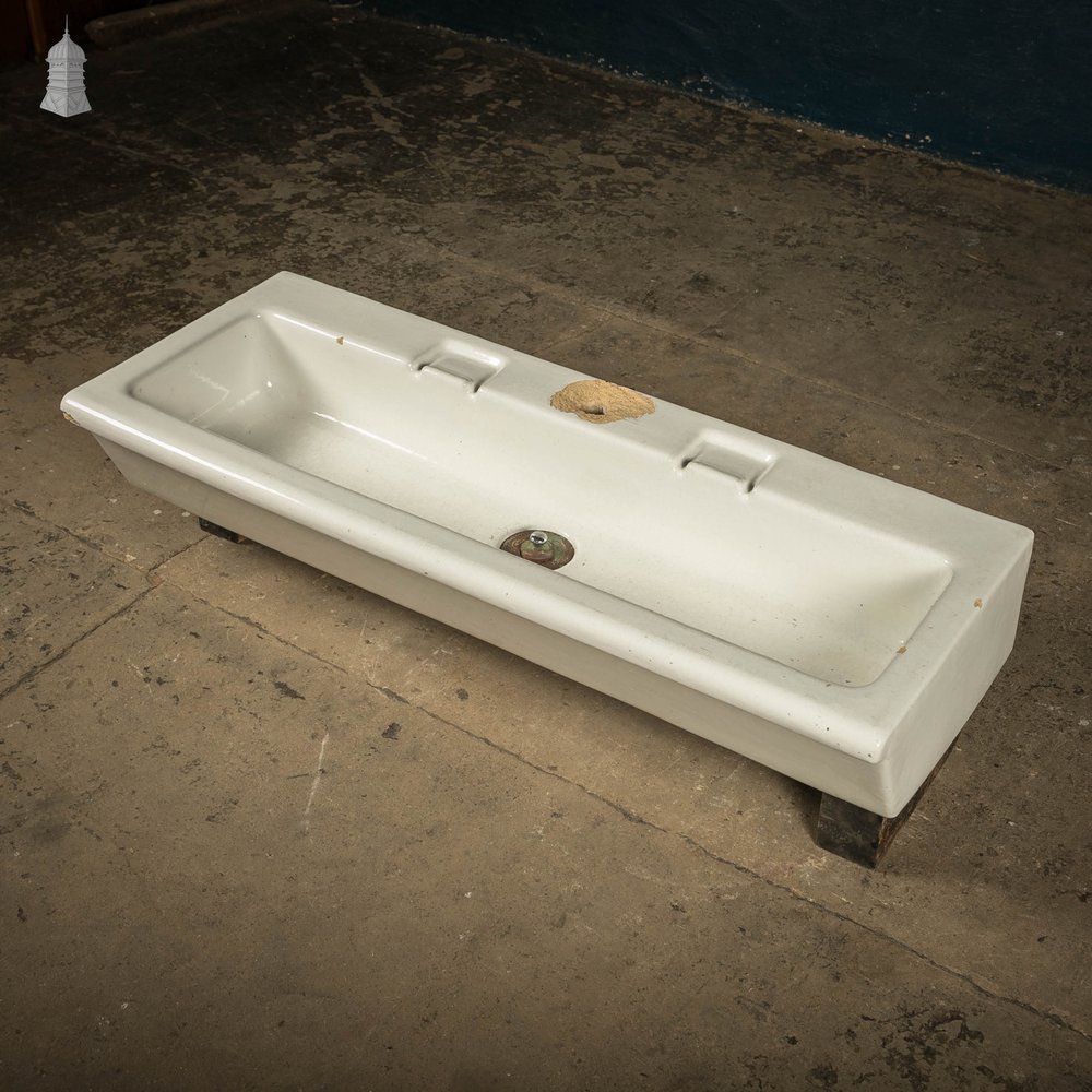 White Trough Sink