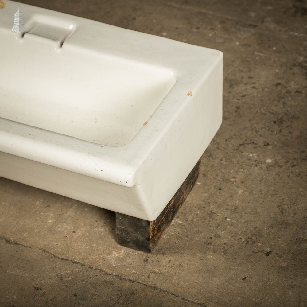 White Trough Sink