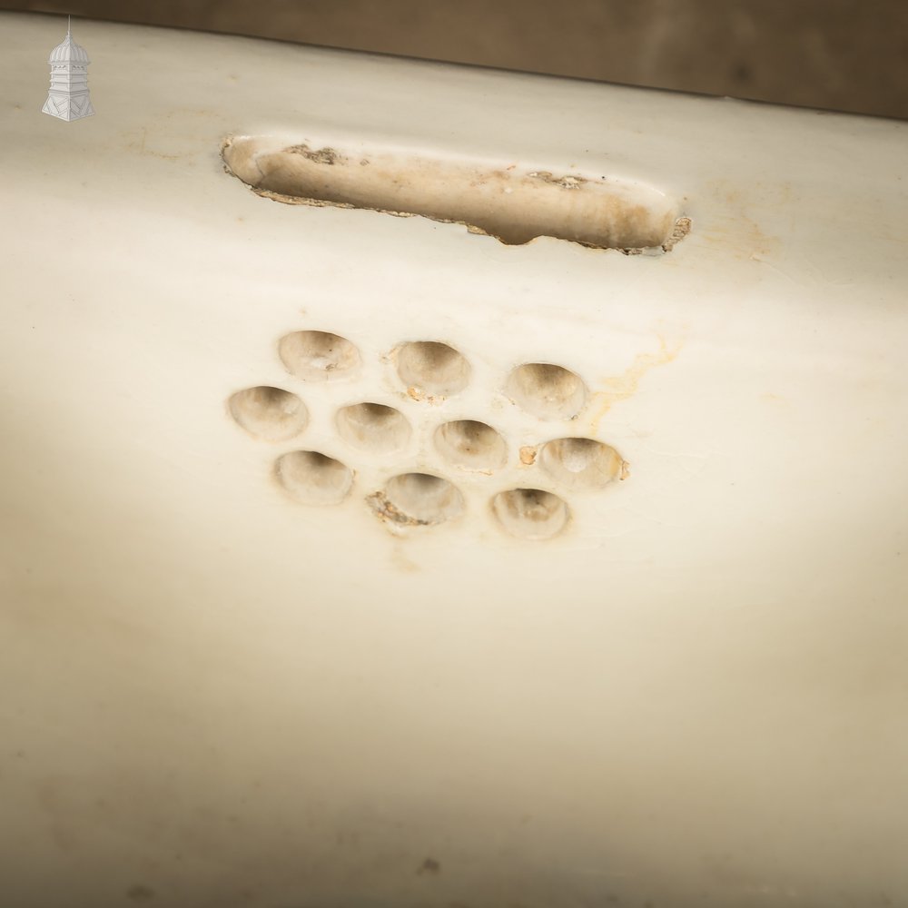Cane & White Glazed Belfast-Style Sink