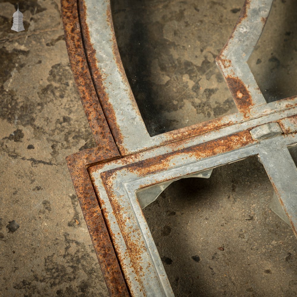 Arch Top Window, Metal Frame