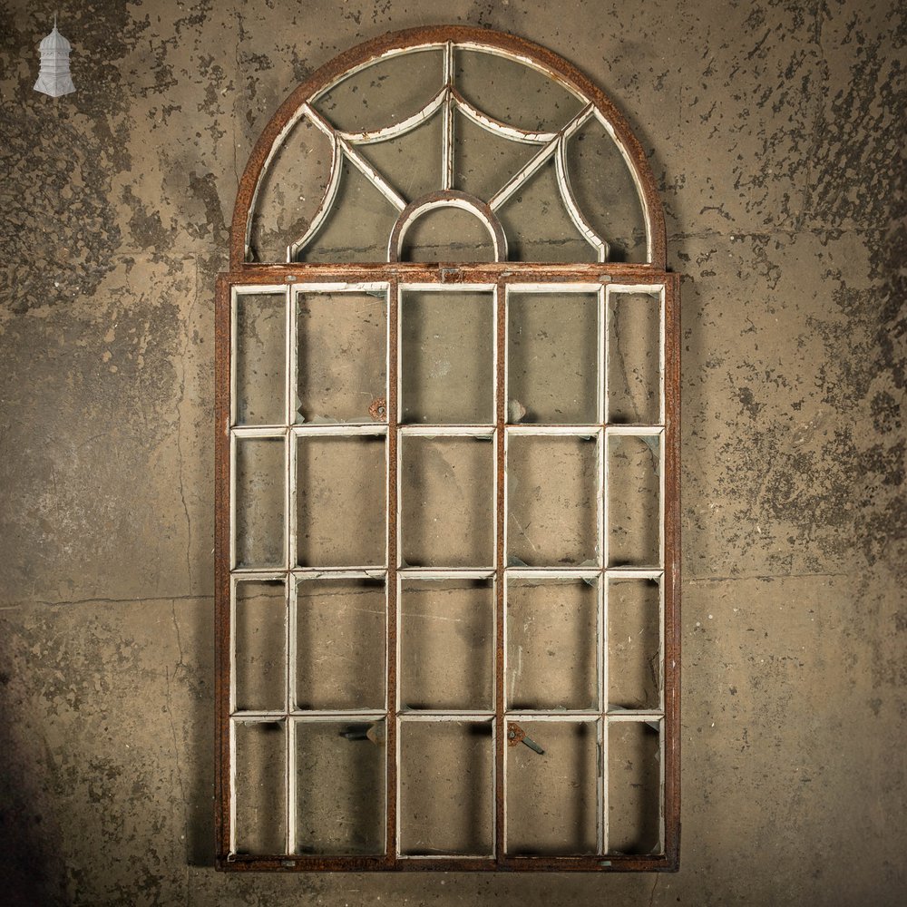 Arch Top Window, Metal Frame