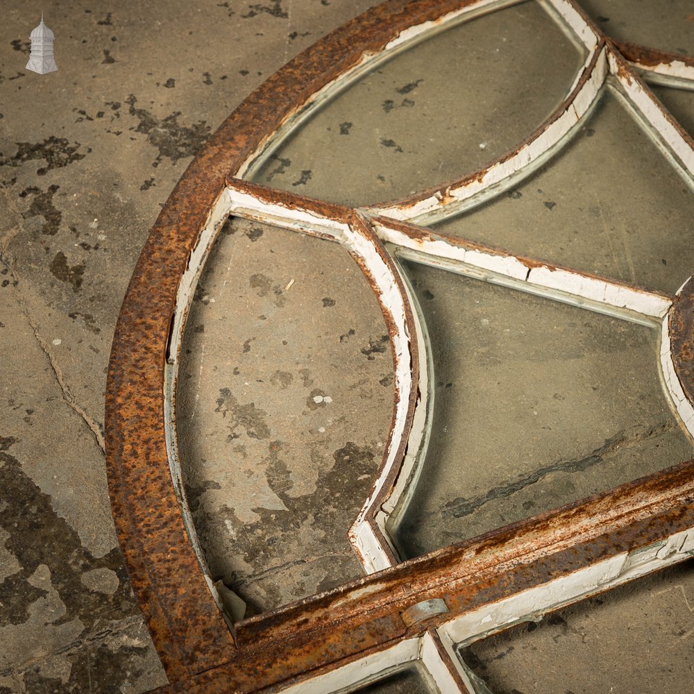 Arch Top Window, Metal Frame