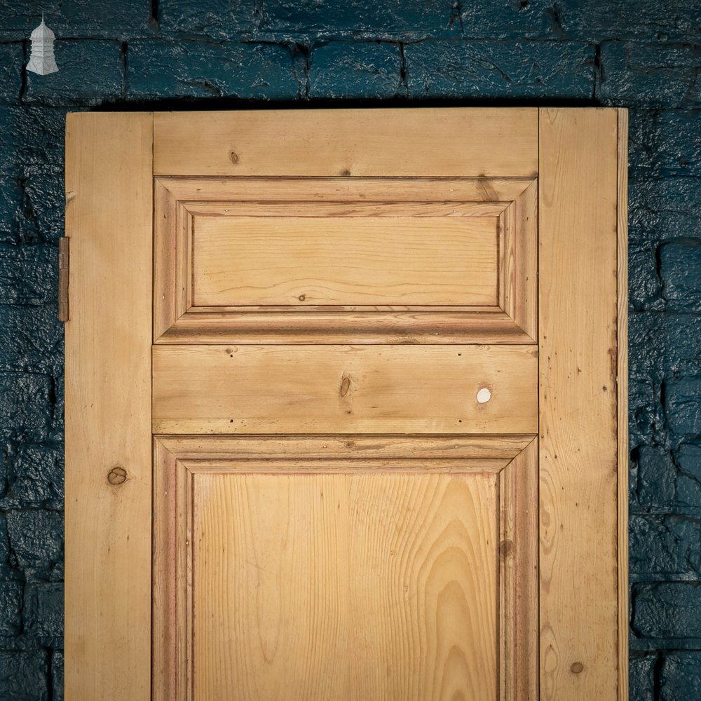 Pine Panelled Door, Victorian 3 Panel