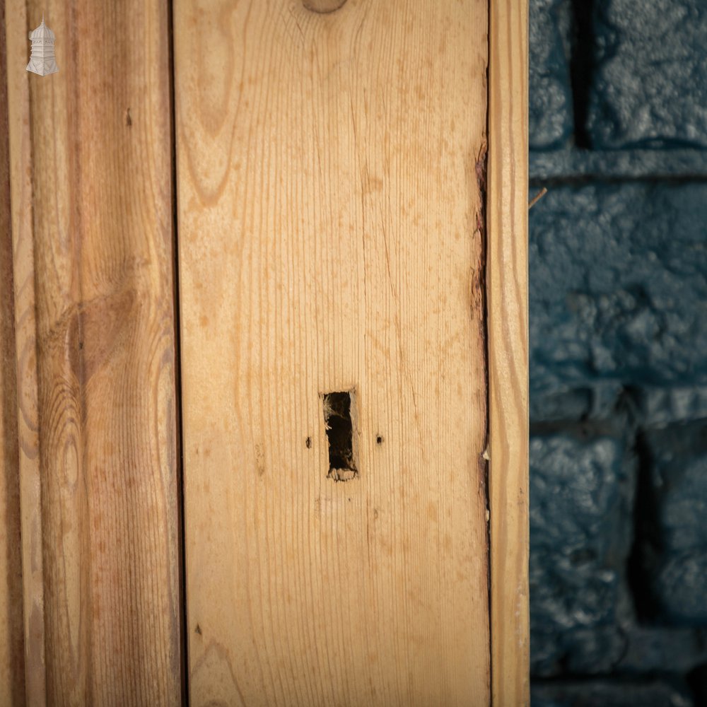 Pine Panelled Door, Victorian 3 Panel