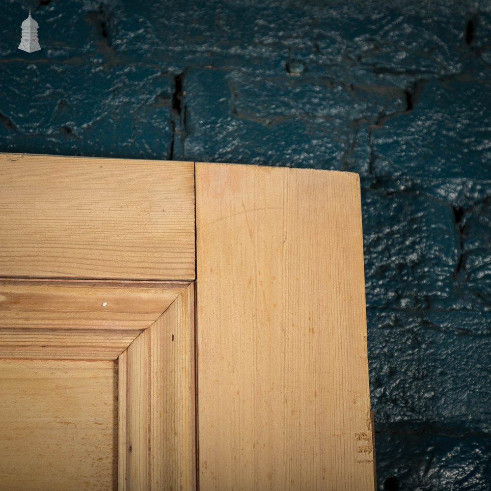 Pine Panelled Door, Victorian 3 Panel