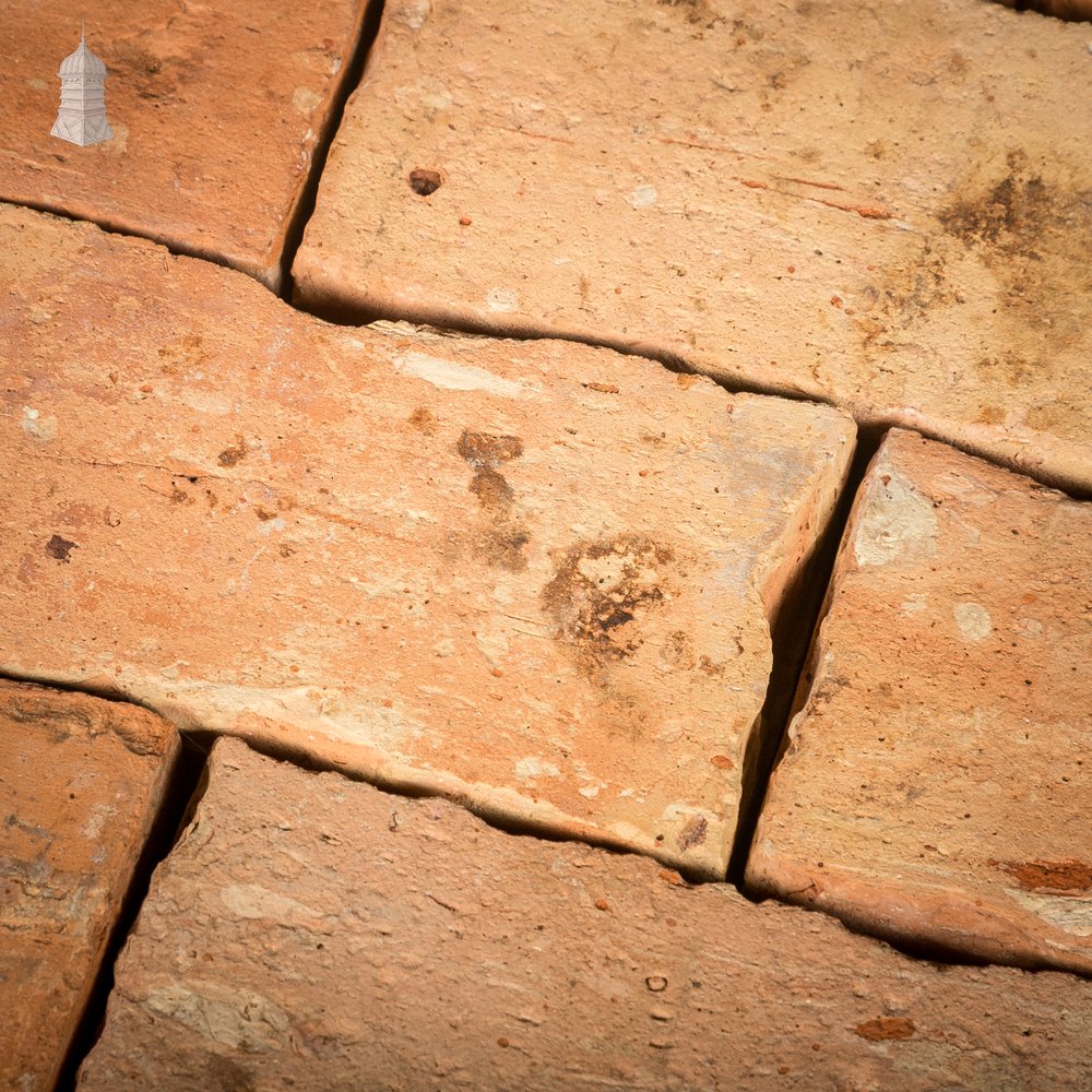 Worn Buff Floor Bricks, Batch of 140 - 3.5 Square Metres