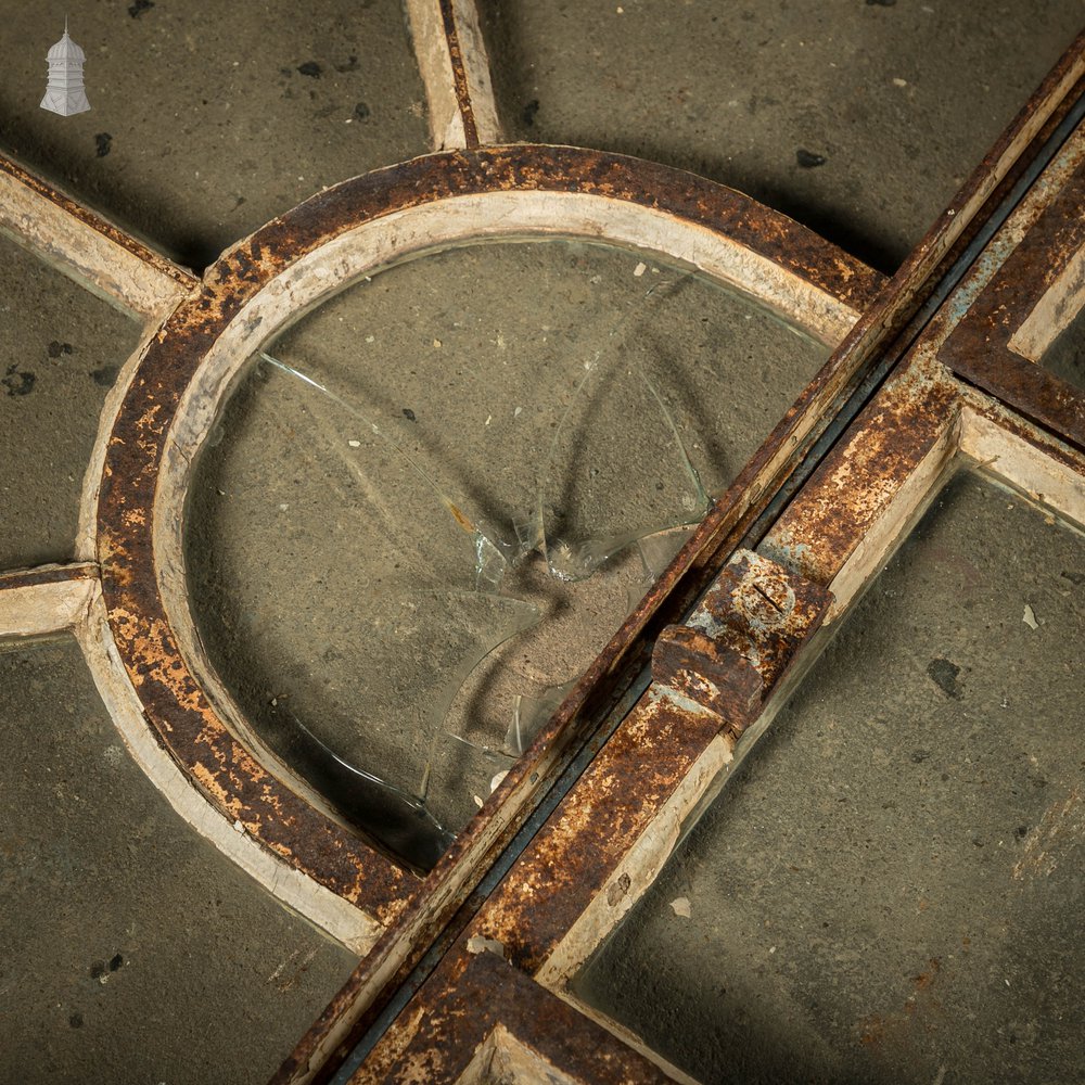 Arch Top Window, Metal Frame