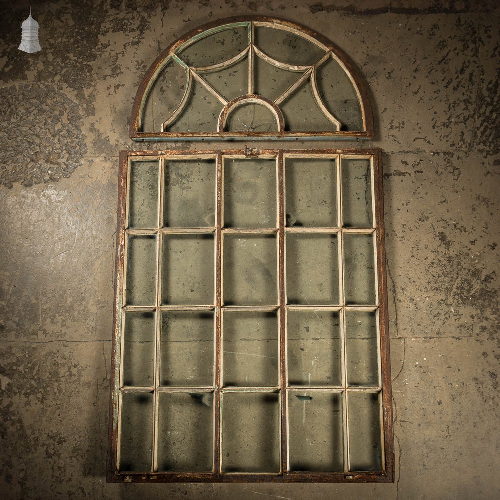 Arch Top Window, Metal Frame