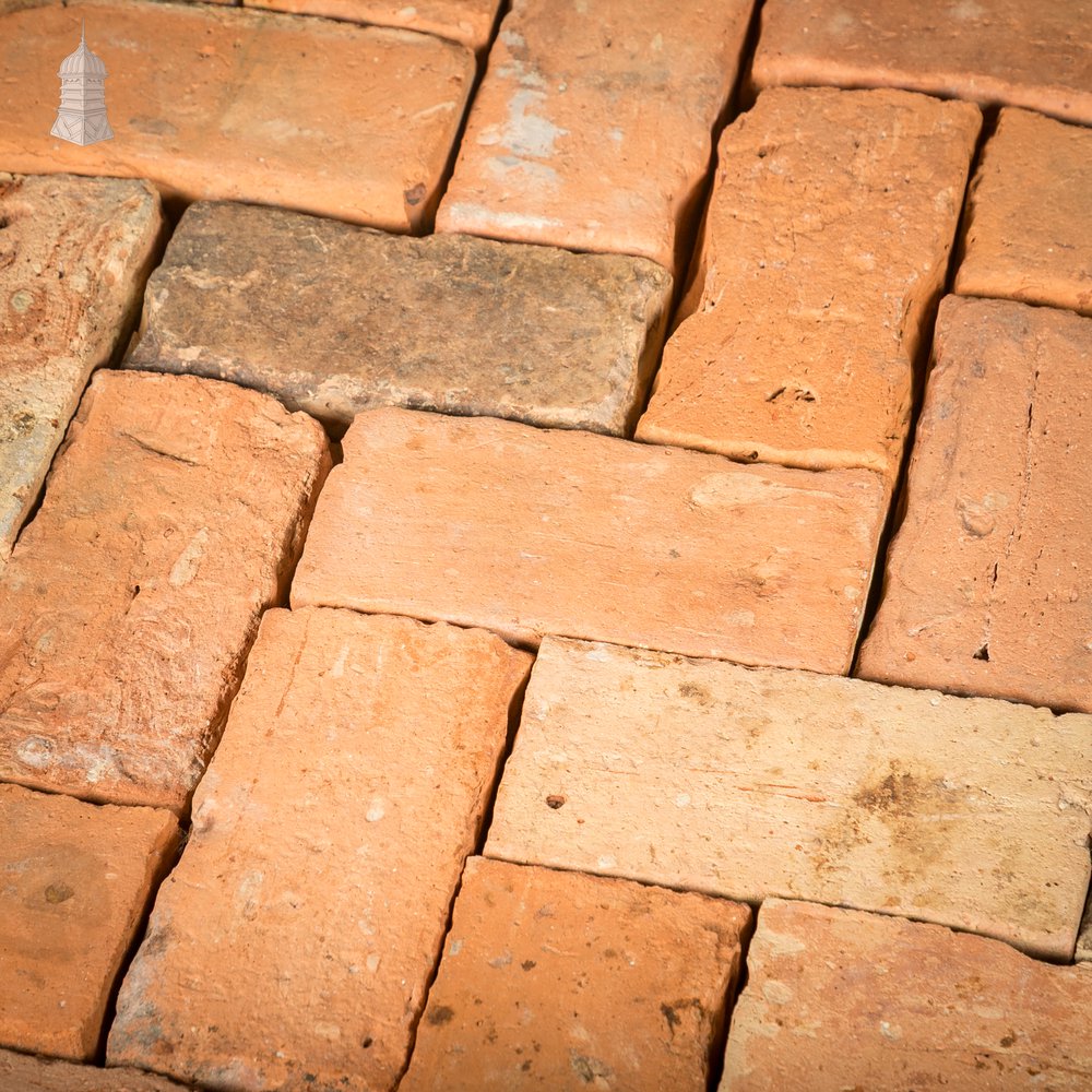 Worn Buff Floor Bricks, Batch of 140 - 3.5 Square Metres
