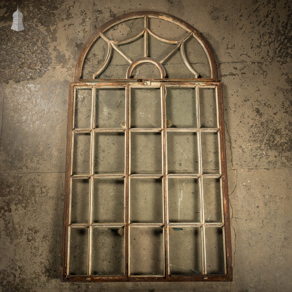 Arch Top Window, Metal Frame