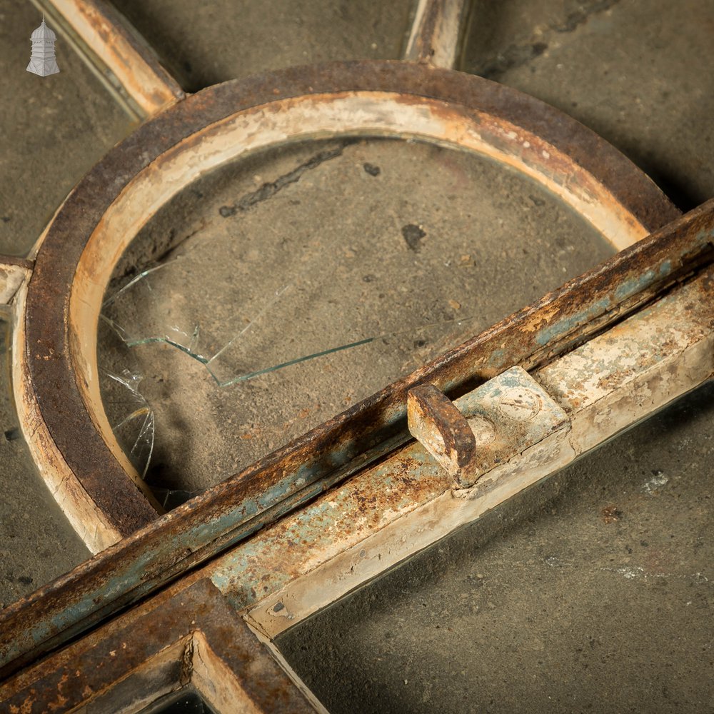 Arch Top Window, Metal Frame