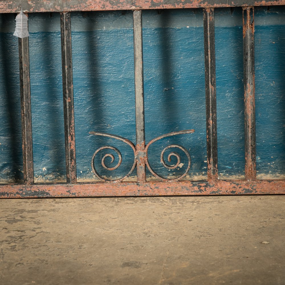 Gate with Prancing Horse Motif