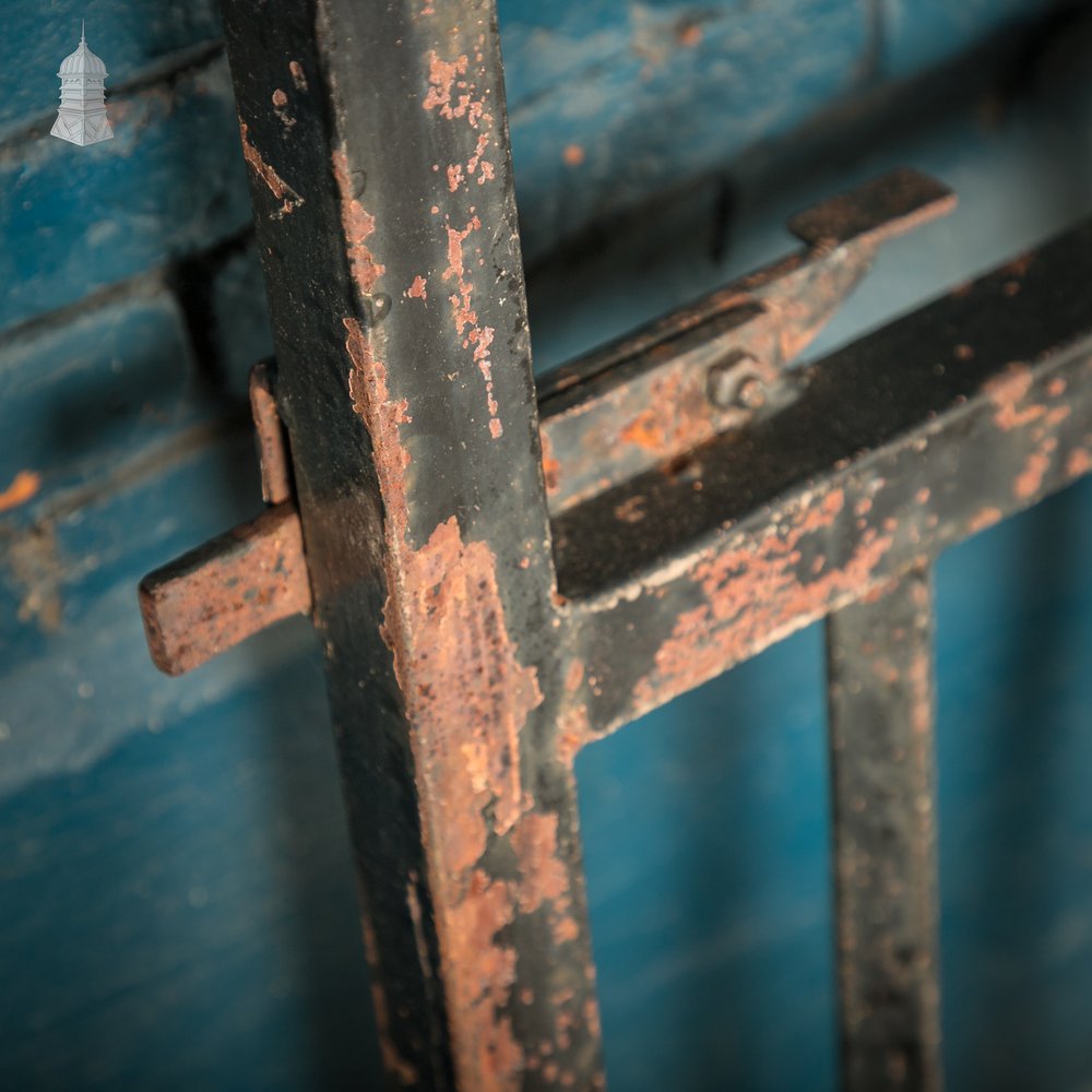 Gate with Prancing Horse Motif
