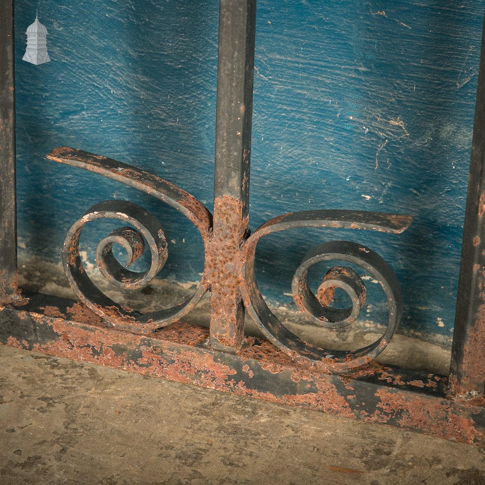 Gate with Prancing Horse Motif