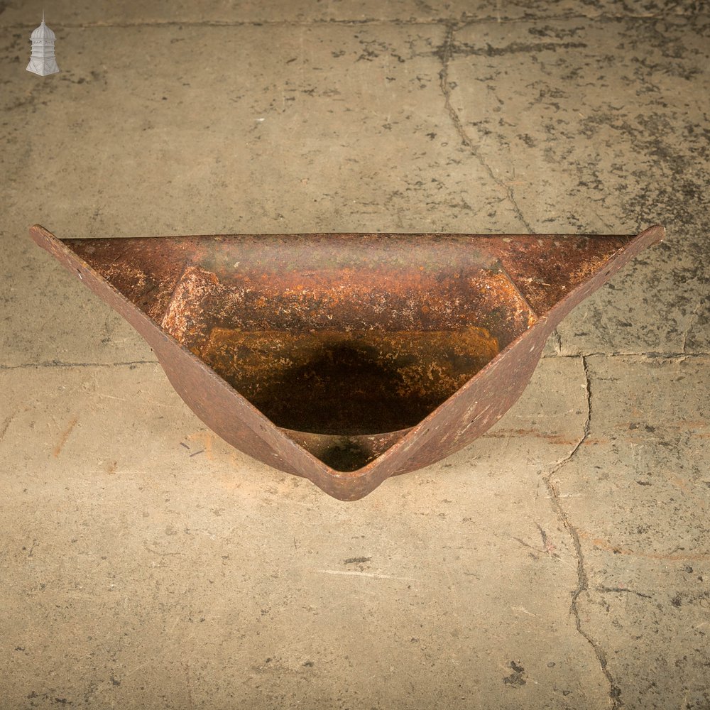 Equine Corner Trough, 19th C Cast Iron