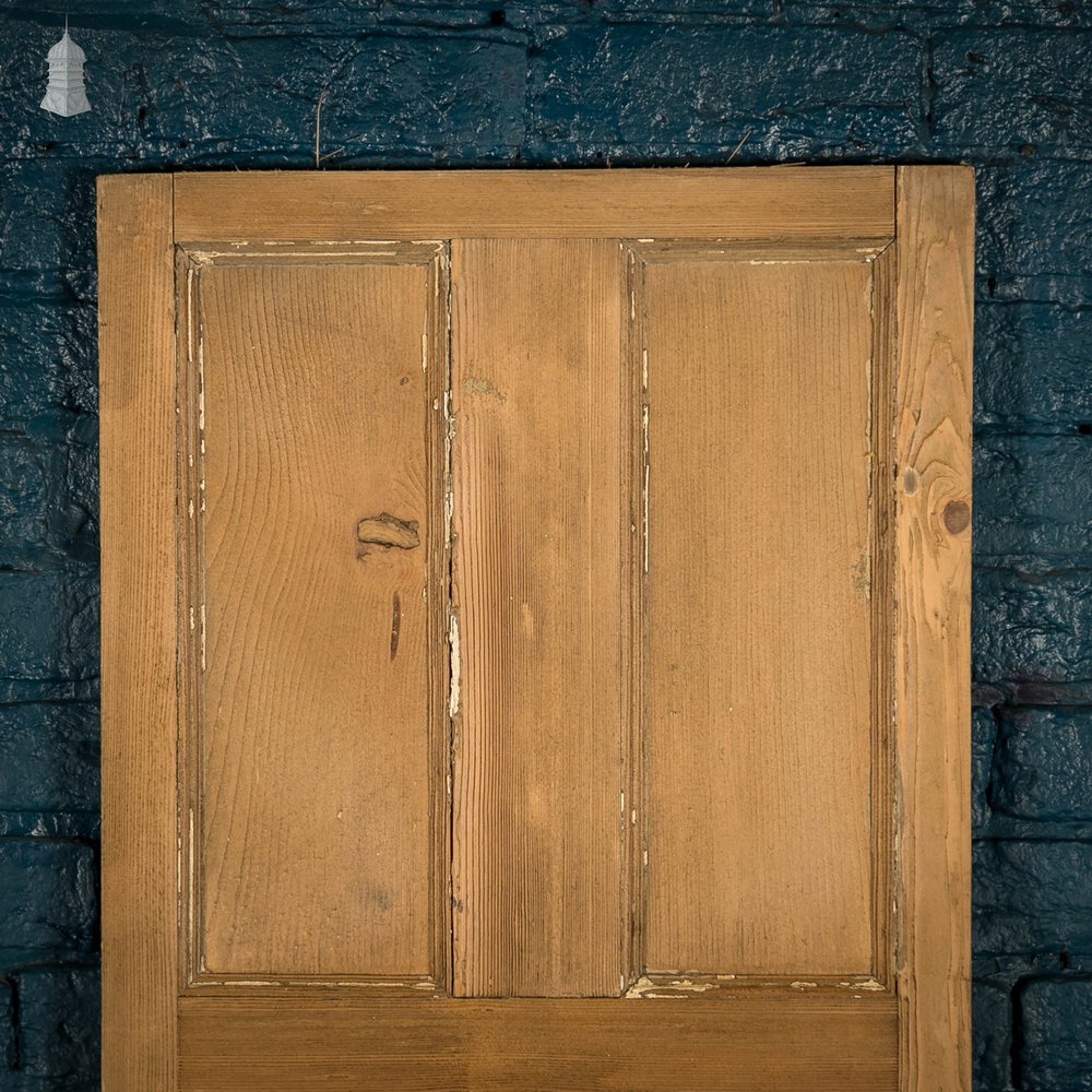 Pine Panelled Door, 4 Panel Victorian