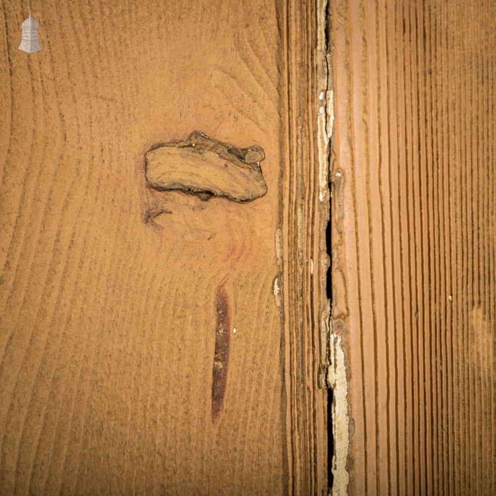 Pine Panelled Door, 4 Panel Victorian