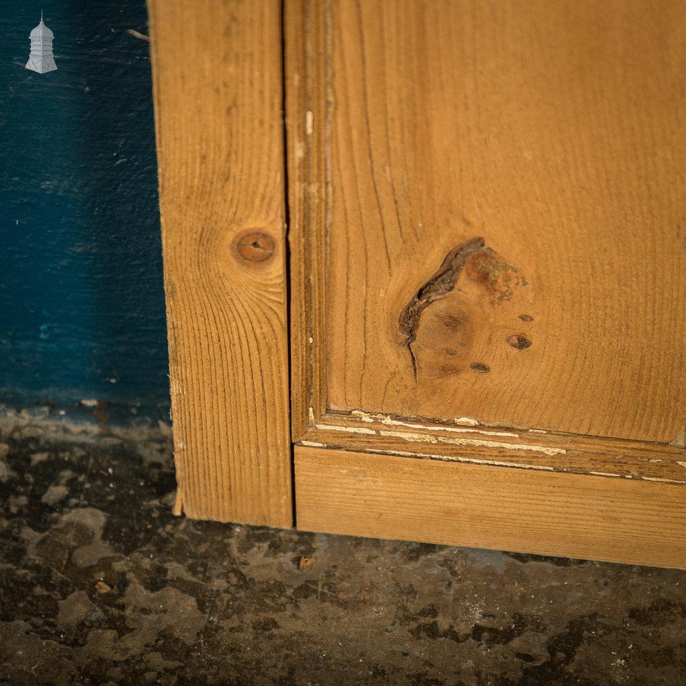 Pine Panelled Door, 4 Panel Victorian