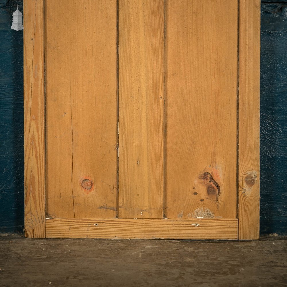 Pine Panelled Door, 4 Panel Victorian