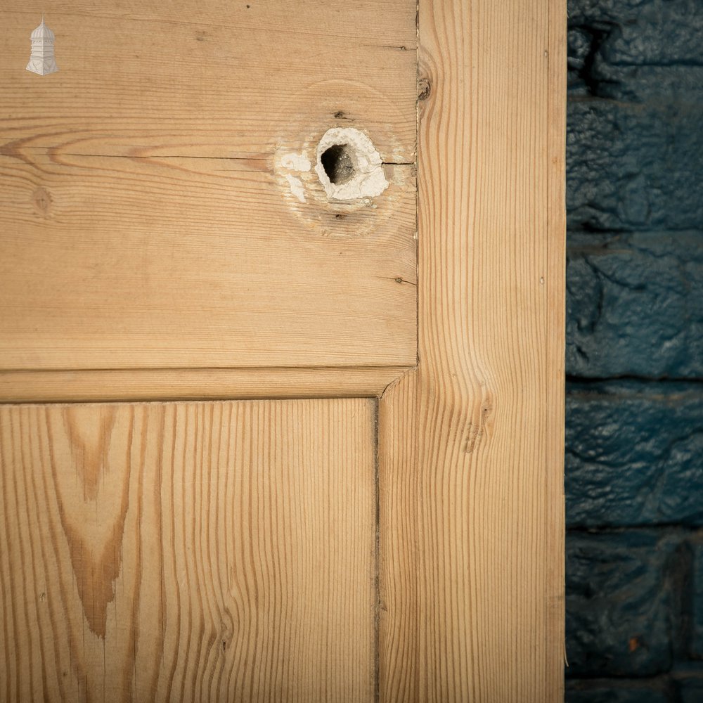 Half Glazed Door, 3 Moulded Panel Missing Glazing