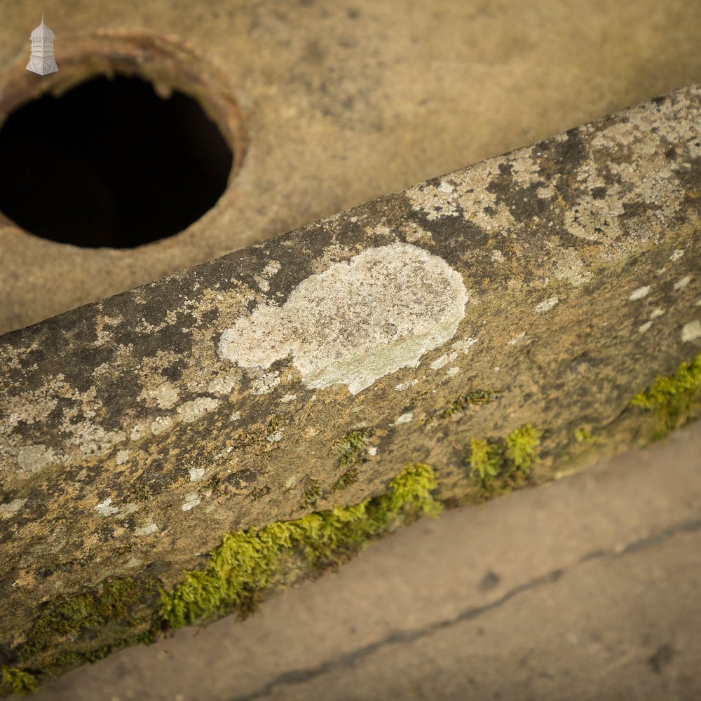 Weathered Stone Trough Planter