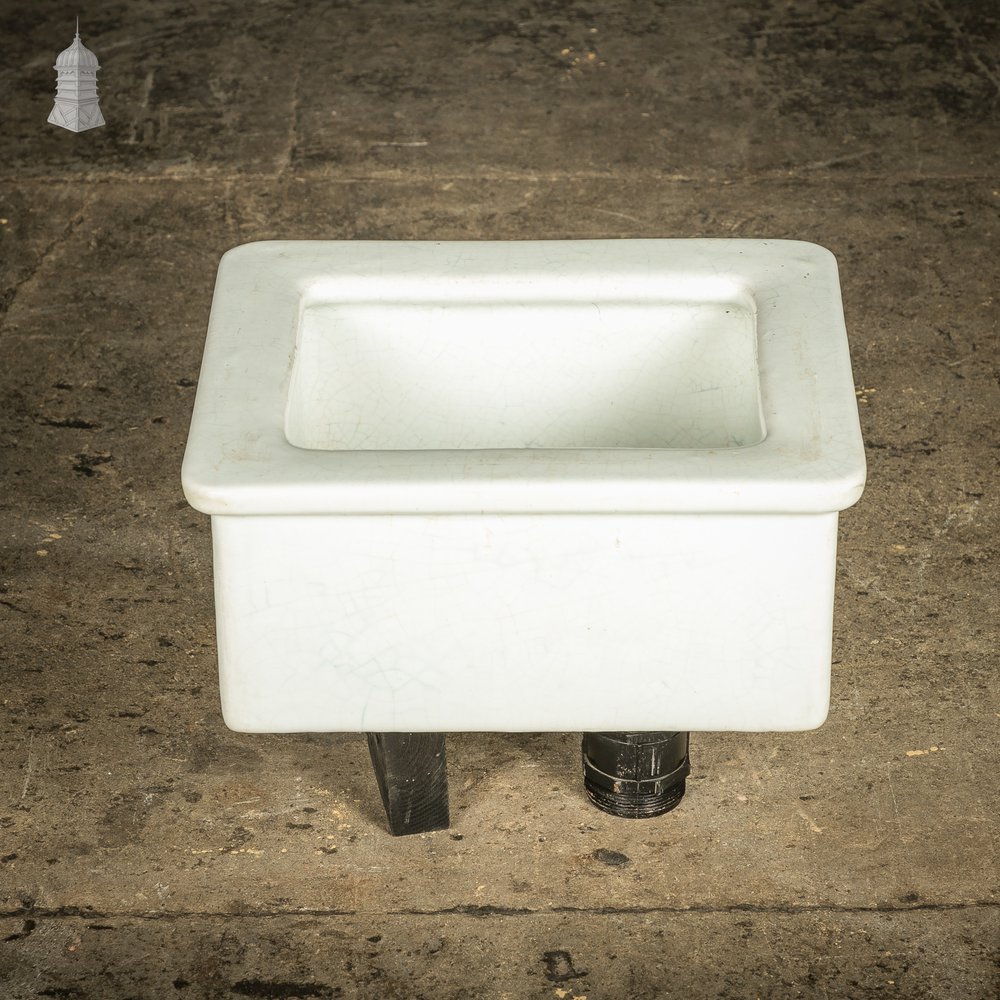 Laboratory Sink, White Glazed Small Belfast Sink by Royal Doulton