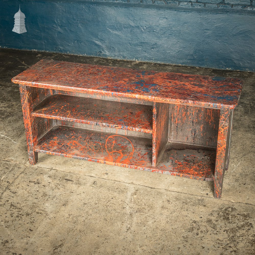 TV Stand, Made From Reclaimed Materials with NARC Studio ‘Paint Shop’ Finish