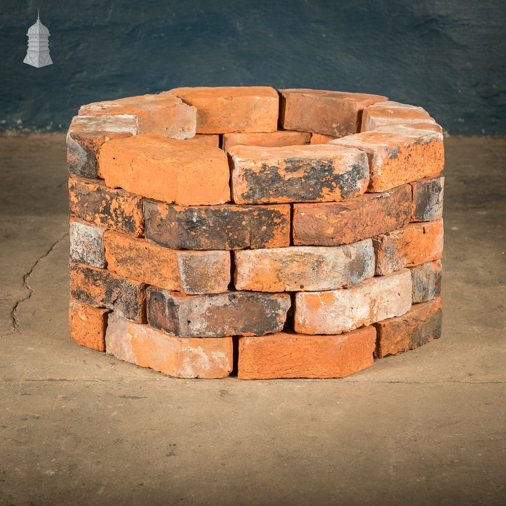 Red Squint Bricks, Batch of 440, Reclaimed