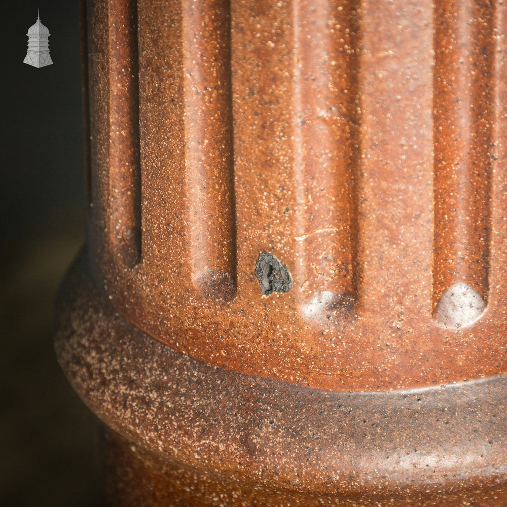 5ft Fluted Cannon Head Chimney Pot